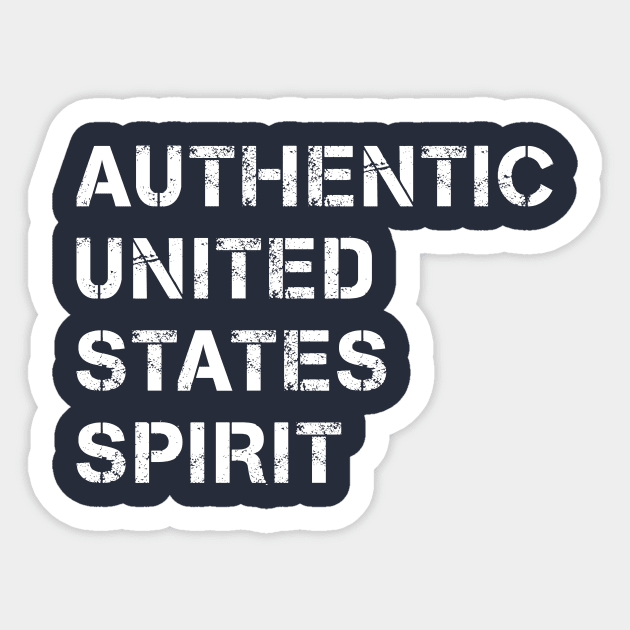 Proud to be Born in United States of America Sticker by PallKris